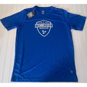 NWT Tennessee Soccer Club T Shirt Athletic Active Sports - Size Men's Large